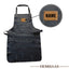 Personalized Genuine Leather Apron – BBQ & Workshop Apron with Name Engraving