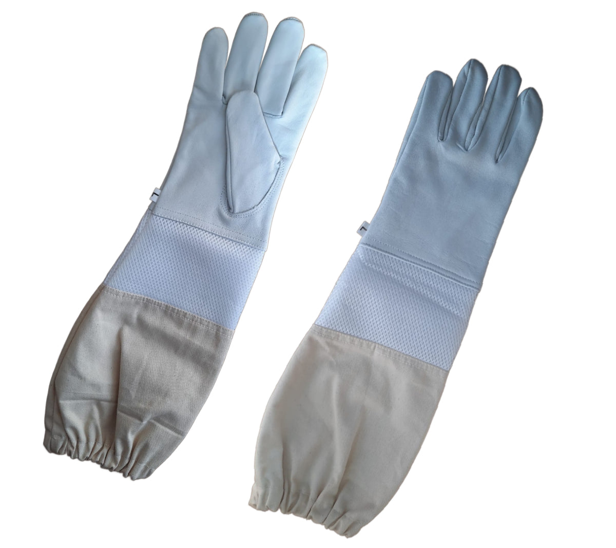 stichfeste handschuhe imker DEM7401 Imker Handschuhe Leder – Beekeeping Gloves für Herren Gr. M